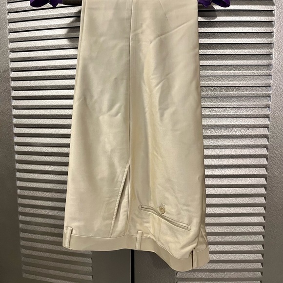 MENS DOUBLE BREASTED SUPER 180 WOOL 3 PIECE SLIM FIT TUXEDO - Picture 4 of 9